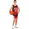 Детская баскетбольная форма
 NBA клуб Chicago Bulls 23 BA-6625 (Красный-черный)