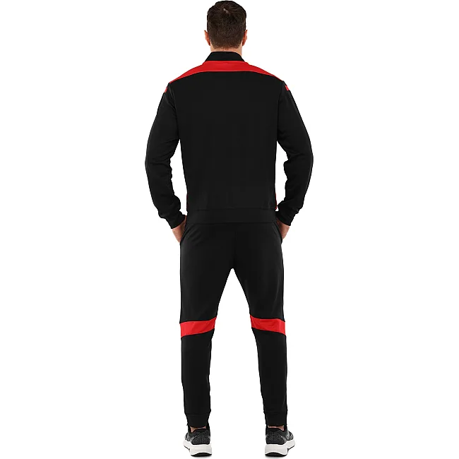Спортивний костюм
 кофта на блискавці та штани JOMA

 CHAMPIONSHIP VI 101953-106
 (Чорний-червоний)
