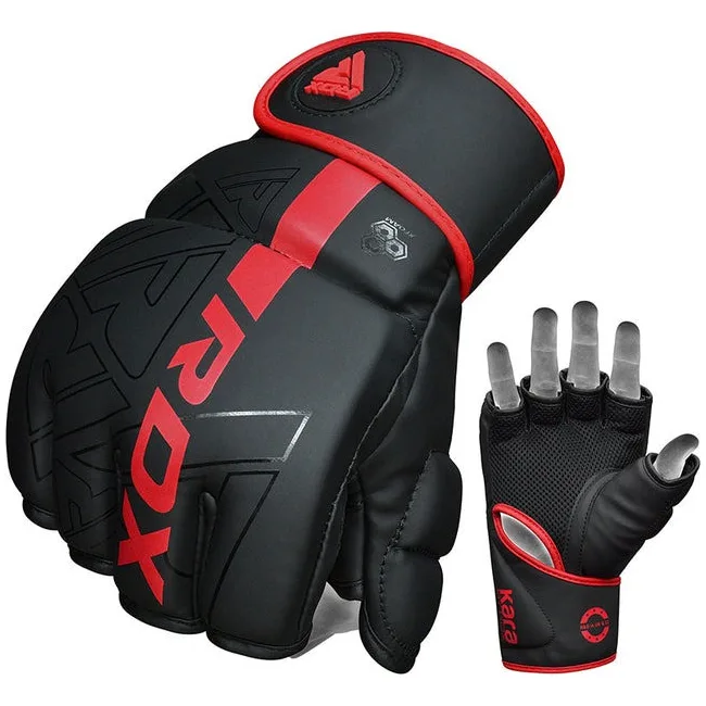Перчатки ММА RDX F6 KARA Matte Red