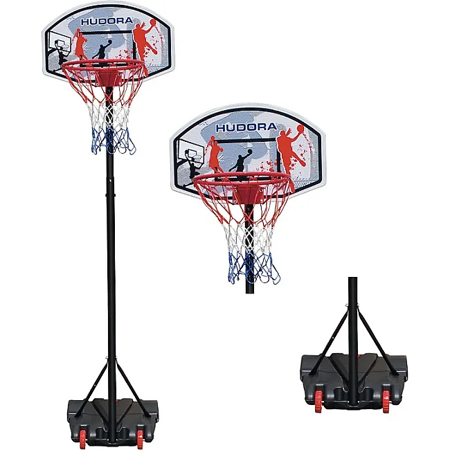 Устойчивая баскетбольная Hudora 71655 ALL STARS 205 см, разноцветная