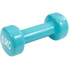Гантель виниловый PowerPlay 0,5 кг. PP_4103 Голубая (1шт.)