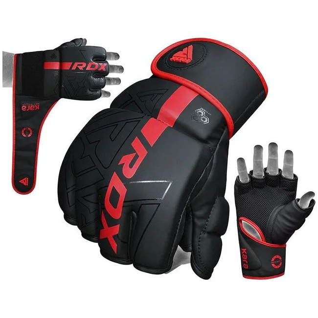 Перчатки ММА RDX F6 KARA Matte Red