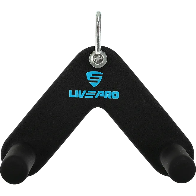 Рукоять для тяги c узким хватом
 V-Bar нескользящее покрытие LiveUp LP8321 23,5см