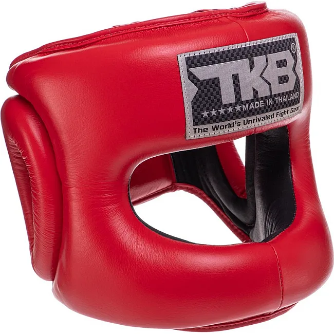 Шлем с бампером
 кожаный TOP KING Pro Training TKHGPT-OC (Черный)
