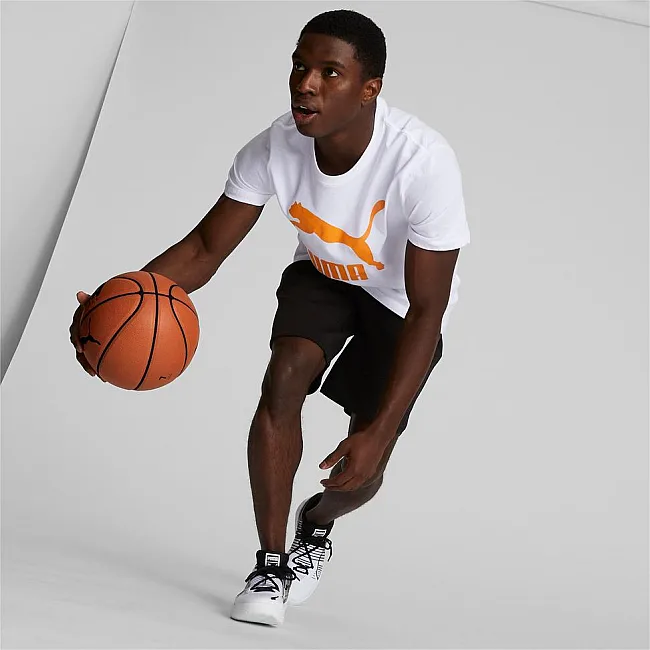 М'яч баскетбольний Puma Basketball Top коричневий 7