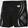 Плавки-шорты для мужчин Arena POSEIDONIA SWIM MID JAMMER черный, белый