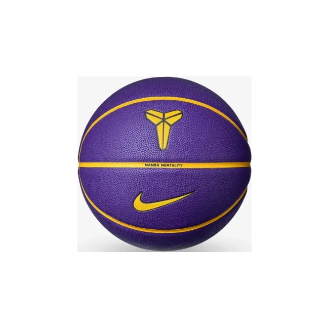 М'яч баскетбольний Nike ALL COURT 8P K BRYANT DEFLATED COURT PURPLE/GOLD/BLACK size 7