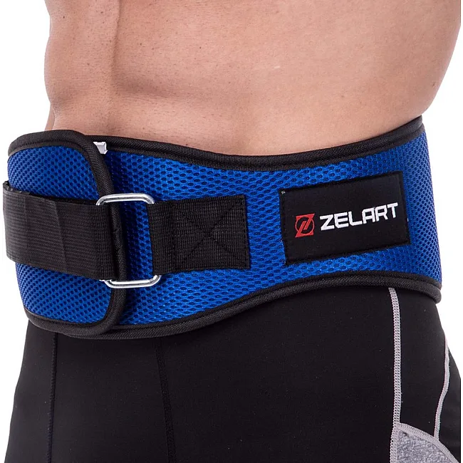Пояс атлетический текстильный ZELART
 SB-165415
 спинка-16см