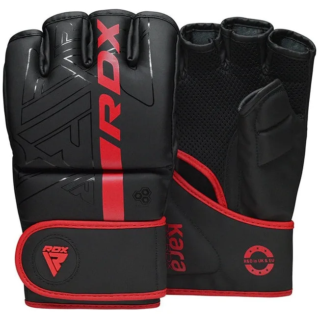 Перчатки ММА RDX F6 KARA Matte Red
