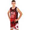 Детская баскетбольная форма
 NBA клуб Chicago Bulls 23 BA-6625 (Красный-черный)