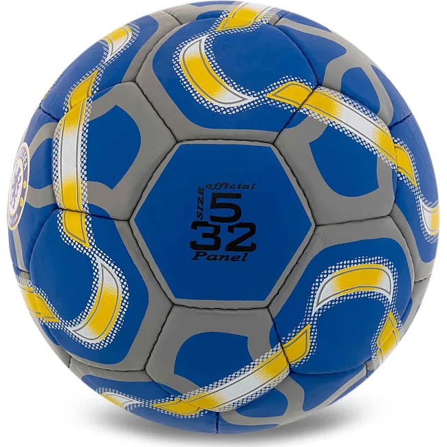 Футбольний м'яч
 BALLONSTAR CHEVERLAST
EA FB-5191 №5 PU (Синій)