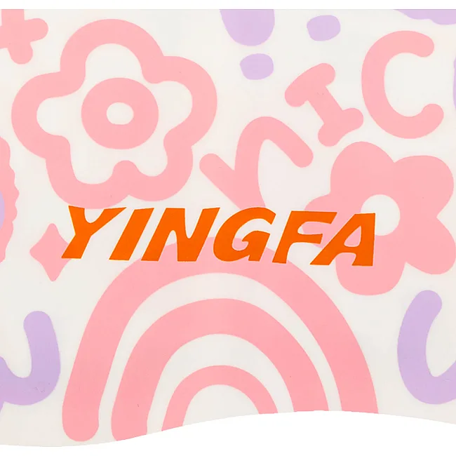 Детская шапочка для плавания YINGFA K0012 (Фиолетовый)