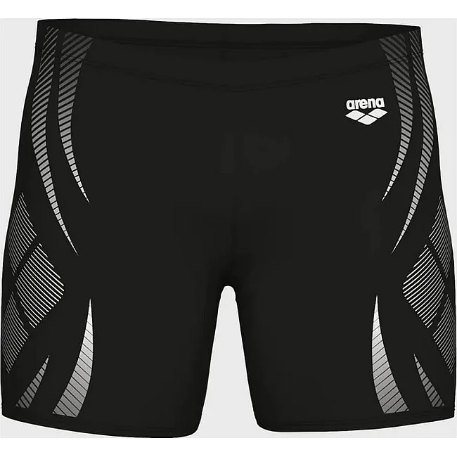 Плавки-шорты для мужчин Arena POSEIDONIA SWIM MID JAMMER черный, белый
