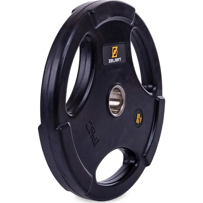 Млинець для штанги гумовий
 ZELART
 TA-2673-25 51мм 25кг