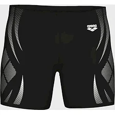 Плавки-шорты для мужчин Arena POSEIDONIA SWIM MID JAMMER черный, белый