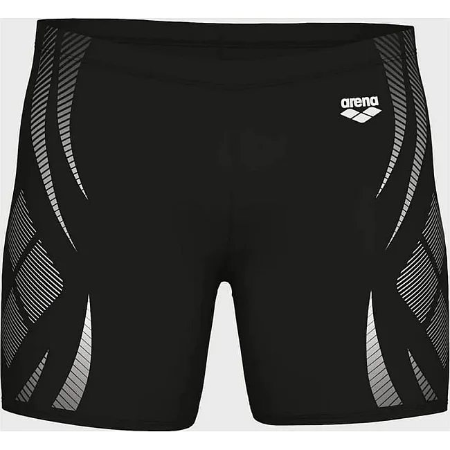 Плавки-шорты для мужчин Arena POSEIDONIA SWIM MID JAMMER черный, белый