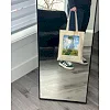 Экошопер BookOpt ВК4087 MONET Женщина с бежевым зонтиком.
