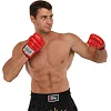 Распродажа! Перчатки снарядные шингарты кожаные с манжетом EVERLAST VL-01045 (Синий)