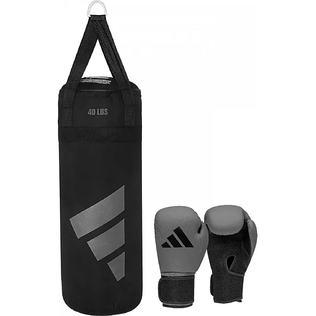 Боксерский набор Adidas Boxing Youth Kit | серо-черный | Adidas KIT23