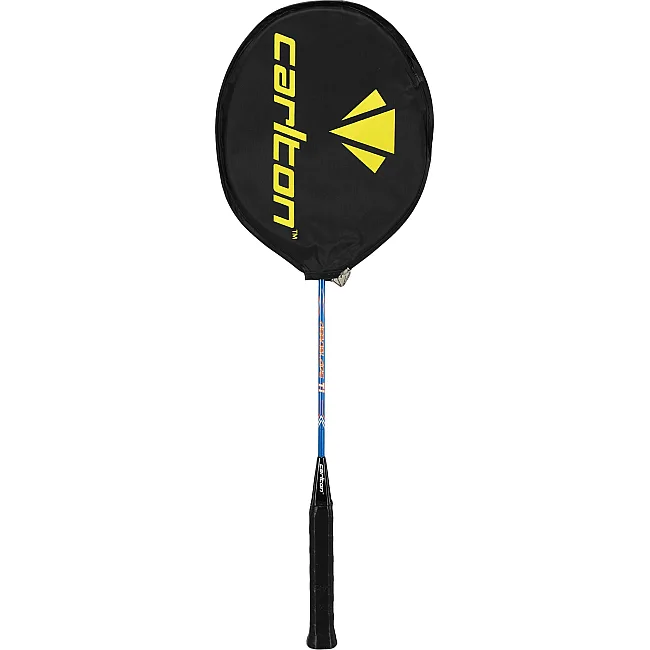 Профессиональная ракетка для бадминтона в чехле CARLTON DL13003498H AEROBLADE TI YLW G6 HH NF