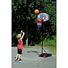 Устойчивая баскетбольная Hudora 71655 ALL STARS 205 см, разноцветная