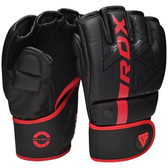 Перчатки ММА RDX F6 KARA Matte Red