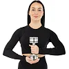 Гантель цельная стальная хромированная RECORD
 DB5204-5 1шт 5кг хром