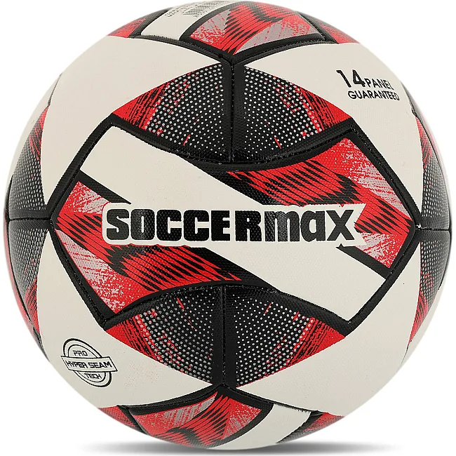 Футбольный мяч
 HYBRID SOCCERMAX FB-4126 №5 PU (Белый-красный)