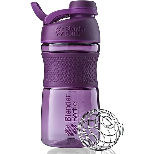 Шейкер спортивный (бутылка) BlenderBottle SportMixer Twist 20oz/590ml Plum (Original)