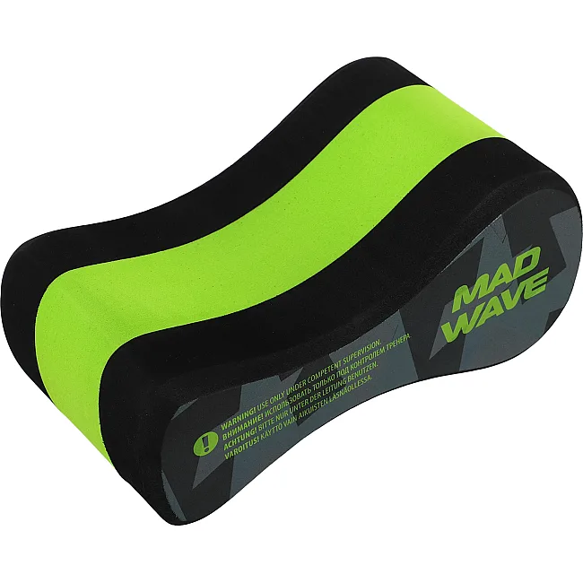 Колобашка для плавания MADWAVE
 EXT M072901 (Черный-зеленый)
