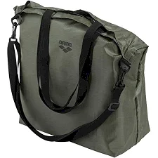 Сумка Arena RIPSTOP PACKABLE TOTE зеленая, черная 38х49 см