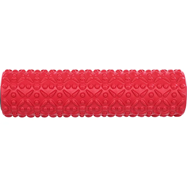 Роллер массажный цилиндр (ролик мфр) 45см Flower Roller BLOOM FOAM ROLLER LB7022 (Белый)