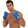 Распродажа! Перчатки снарядные шингарты кожаные с манжетом EVERLAST VL-01045 (Синий)
