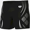 Плавки-шорты для мужчин Arena POSEIDONIA SWIM MID JAMMER черный, белый