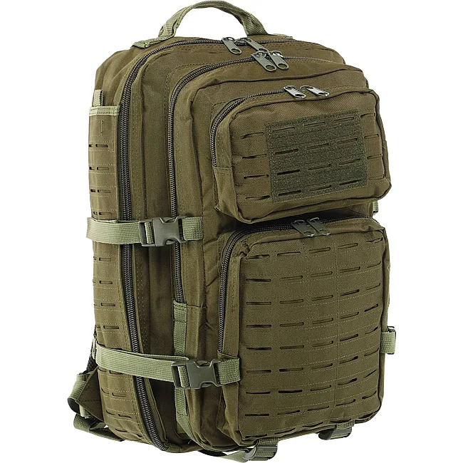 Штурмовой тактический рюкзак
 трехдневный MILITARY RANGERS
 ZK-GB-0065
 47х29х25см 35л (Оливковый)