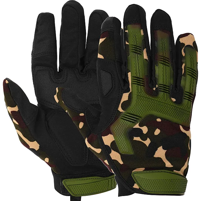 Тактические перчатки MECHANIX WEAR BC-4698 (Камуфляж Woodland)