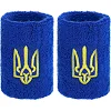 Спортивный напульсник
 впитывающий влагу Герб Украины BC-9280 1шт (Белый)