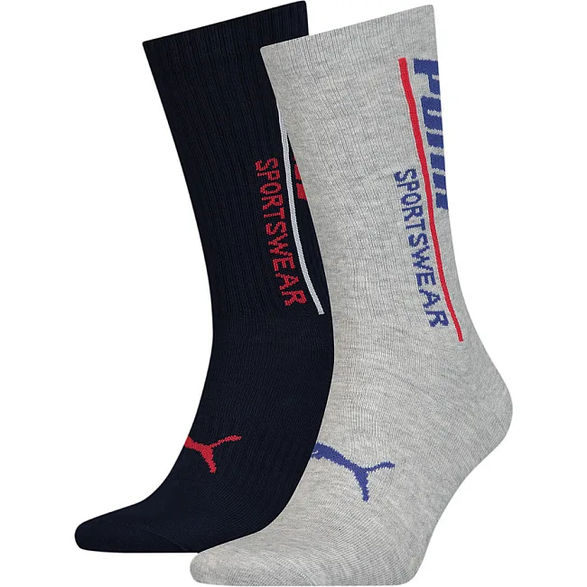 Носки PUMA MEN LOGO CLASSIC SOCK 2P мужские