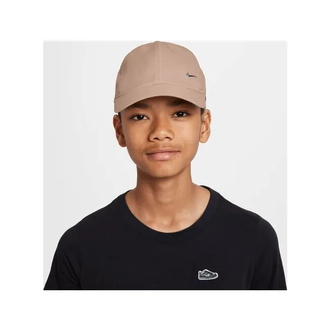 Кепка дитяча Nike K NK DF CLUB CAP US CB MTSWSH бежевий