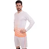 Футбольна форма комплект лонгслів та шорти SP-SPORT CO-1908-1 (Білий-оранжевий)