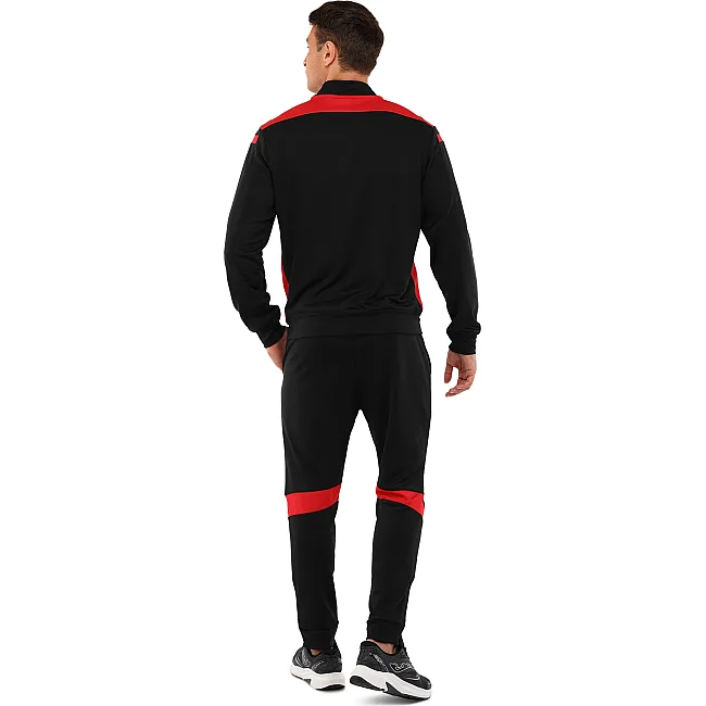 Спортивний костюм
 кофта на блискавці та штани JOMA

 CHAMPIONSHIP VI 101953-106
 (Чорний-червоний)