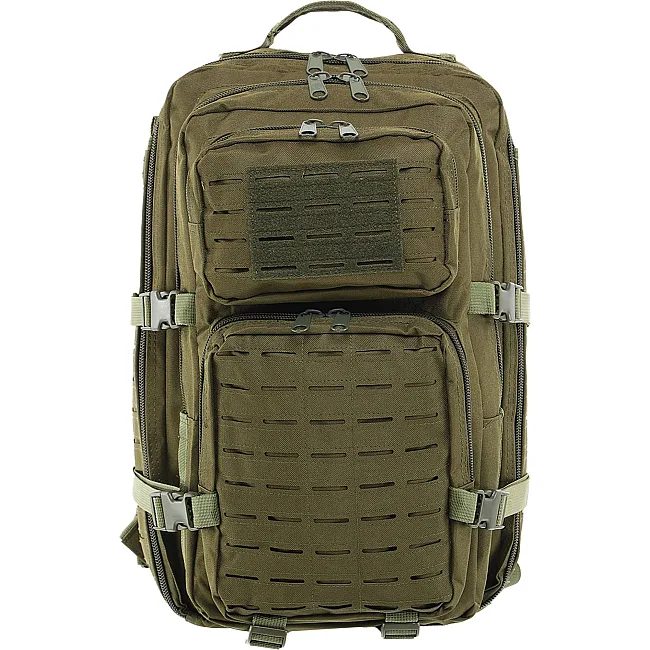 Штурмовой тактический рюкзак
 трехдневный MILITARY RANGERS
 ZK-GB-0065
 47х29х25см 35л (Оливковый)