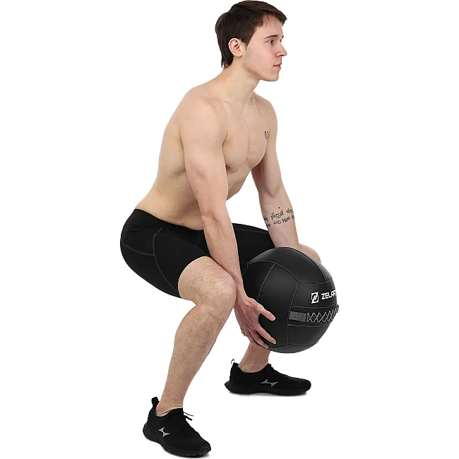 Мяч набивной медицинский для кроссфита WALL BALL ZELART
 TA-7822-10 вес-10кг