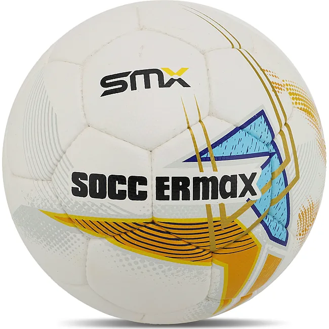 Футбольный мяч HYBRID SOCCERMAX FB-4190 №5 PU (Белый-желтый)