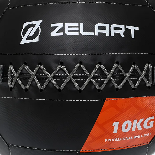 Мяч набивной медицинский для кроссфита WALL BALL ZELART
 TA-7822-10 вес-10кг