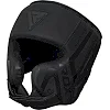 Боксерський шолом RDX T15 Noir Cheek Protector Matte Black (капа у комплекті)