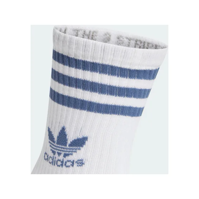Шкарпетки Adidas CREW SOCK 3STR білий, червоний, зелений, синій