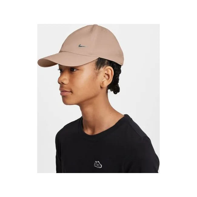 Кепка дитяча Nike K NK DF CLUB CAP US CB MTSWSH бежевий
