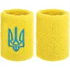 Спортивный напульсник
 впитывающий влагу Герб Украины BC-9280 1шт (Белый)