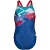 Купальник детский Arena LOGO KIKKO SWIMSUIT SWIM PRO B синий, белый, красный, бирюзовый